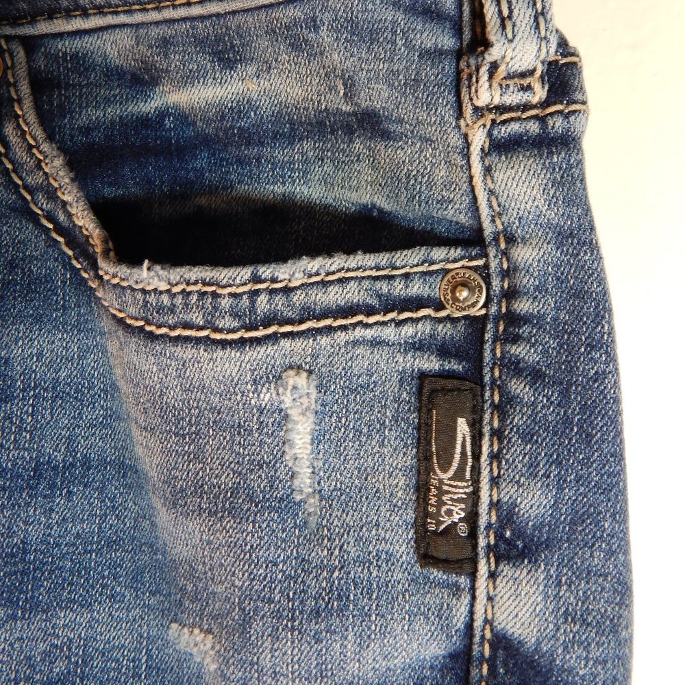 Silver Jeans Co. Suki Slim Bootcut Jeans 36 x 31
